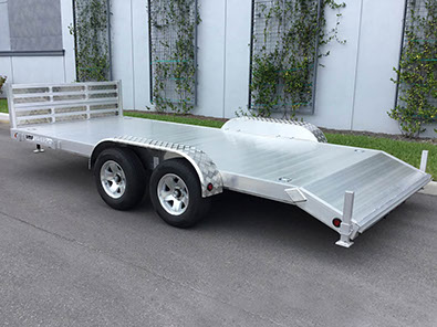 Aluminum Trailer - DMF 5 x 10 Aluminum MAG Rims