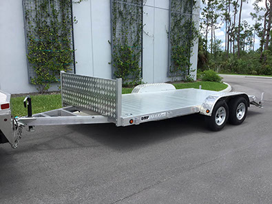 Aluminum Trailer - DMF 5 x 10 Aluminum MAG Rims