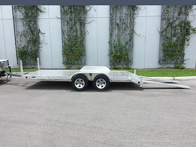 Aluminum Trailer - DMF 5 x 10 Aluminum MAG Rims