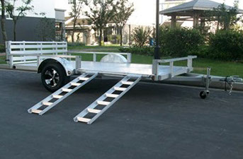 Aluminum Trailer - DMF 7x14 Trailer