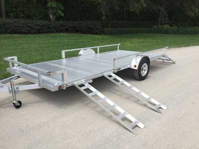 DMF Aluminum Trailer 5 x 8 foot