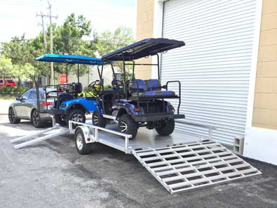 DMF Aluminum Trailer 5 x 8 foot