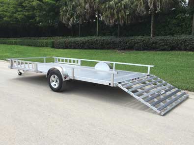 DMF Aluminum Trailer 5 x 8 foot