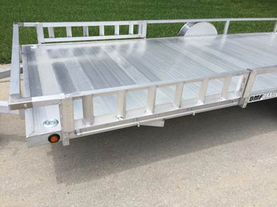 Aluminum Trailer - DMF 5 x 10 Aluminum MAG Rims