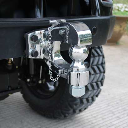 Trailer hitch for DMF Golf Cart
