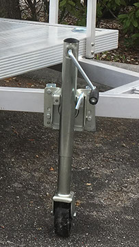 DMF Aluminum Trailer - Tongue Jack