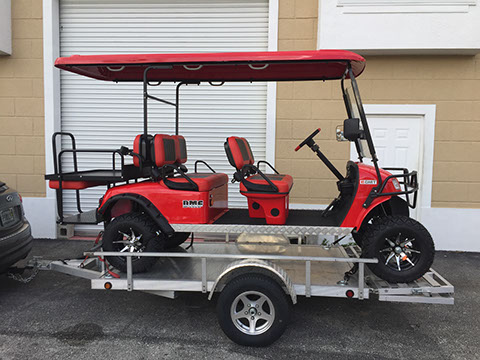 DMF Aluminum Trailer - Large Tool Box