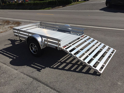 DMF Aluminum Trailer - Large Tool Box