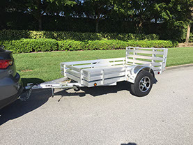 DMF Aluminum Trailer Large tool box