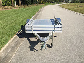 DMF Aluminum Trailer Large tool box